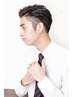 メンズカットブロー+炭酸シャンプー＋眉毛カットサービス♪￥6600