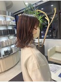 バイオレットモカベージュ×ミディアム