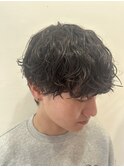 マッシュ　シャドーパーマ