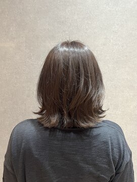 シーインフィニート 清澄白河 現代美術館MOT前店(C∞) くびれボブ アッシュグレー