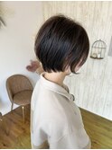 丸みショートボブ/髪質改善oggiottoトリートメント