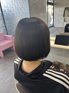 ブラスト(BLAST) ボブカット/ダークブラウン/髪質改善