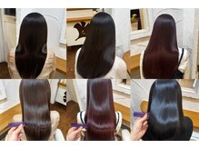 ヘアサロン リーフ(Hair Salon Leaf)の雰囲気（高濃度の水素カラー　続けるほどに綺麗になっていきます）