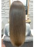 【艶髪】 カット＋潤いケアカラー＋髪質強化Ｔｒ　￥17,000 → 16,000