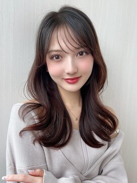 アフロート ディル(AFLOAT D'L) セミロング韓国ヘアレイヤーカットくびれヘアフェミニンロング