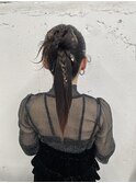 《soso》お呼ばれタイトヘア