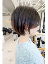 ビューナゴヤ 名駅(VIEW NAGOYA)&nbsp;イメチェン/美髪/ワイドバング/ブルーブラック/ショート