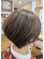 リビングヘアルーム(LIVING HAIR ROOM) ショートボブ