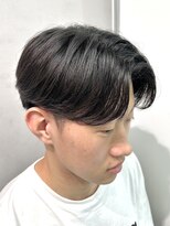 MEN'S HAIRスペインカールスパイキーショートフェザーパーマ