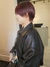 【ブリーチしない】ダブルカラーでハイトーン透明感カラー＋TR ￥13200