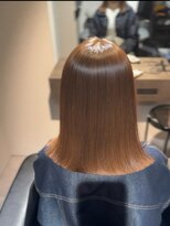 【LUNAS髪質改善】切りっぱなし＊ベージュ＊髪質改善