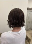 くるくるボブパーマ