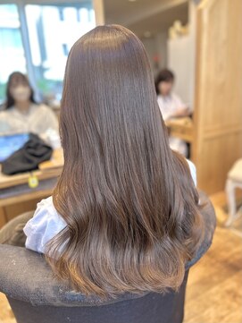 バイオレット 表参道店(Violet) オリーブベージュグレージュブリーチなしニュアンスカラーNA120