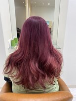 ヘア ポジション HAIR Position 大館西店&nbsp;ピンクパールロングスタイル