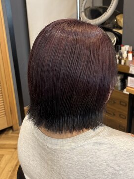 アルター(aL ter) 【ボブ×裾カラー】暗めカラー/デザインカラー/鎌取/林愛華