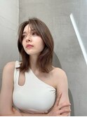 暗めカラー/髪質改善/マロンベージュ/くすみベージュ/大宮駅