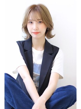 オーロ 塚口店(ORO) 外ハネくびれヘア暗めカラー