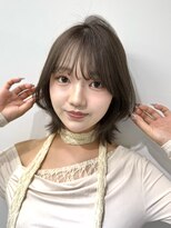 ヴィオットバイサロン(Viot by Salon)&nbsp;20代レイヤーオリーブグレージュ暗めカラーデザインカラー