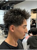刈り上げスパイキーショート