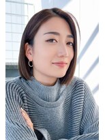 ヒップス(Hip★s)&nbsp;切りっぱなしボブ×髪質改善トリートメント