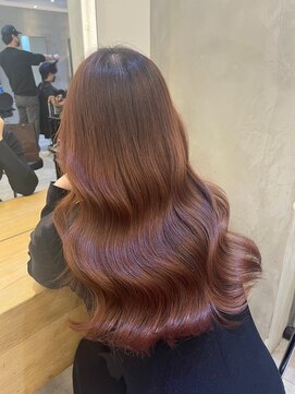 ジーナ 船橋(Zina) 髪質改善＊ロングレイヤーグレーベージュ＊美髪【Zina船橋】