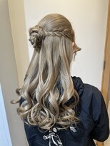 ヘアコレクション アンジュ(Hair collection Unge)&nbsp;ヘアセット【ハーフアップ】
