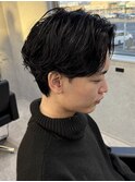 MEN’S HAIR/波巻ツイストスパイラル/フェザーパーマ/新田