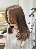 アッシュ 等々力店(Ash)&nbsp;layer × milk brown