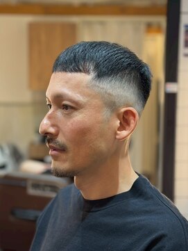 ジェントル(GENTLE) 潔く、男らしく。王道刈り上げスタイル