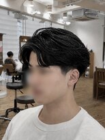 クラップス 金沢文庫店(CLAPS)&nbsp;緩めフェザーパーマ×センターパート◎
