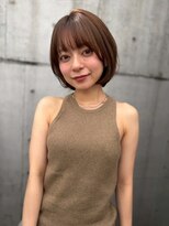 ブラウヘアアンドケア(care) 清楚系ナチュラル大人ボブ