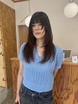 ジェニック 清水(-GENIC) 【-GENIC】清水・髪質改善 顔まわりレイヤーロング
