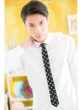 ミック 日暮里店(miq) 黒髪がCOOL！！デキる男のモテショート