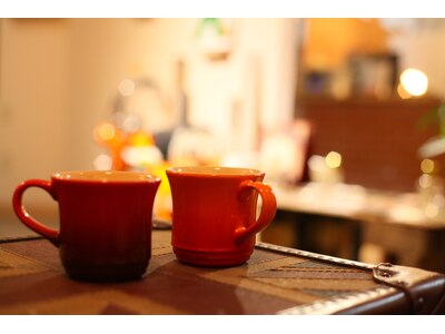 季節で変わる紅茶やお茶でほっこりしてください♪