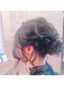 ヘアメイクアンドセットサロン リッコ(Hair make&set salon Ricco) Ricco リッコ ルーズなウェーブアップ