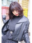 ピンクバイオレット×コケティッシュボブ