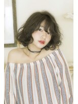 ロンド パルティール 大宮(Lond partir)&nbsp;【石田勇士郎】無造作カール丸みショートボブ