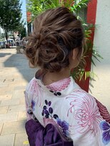 ヘア イズム 表参道(HAIR ISM) ルーズシニョン