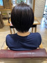 ヴァンクシー バイ ルナ(VANKCY by Luna)&nbsp;大人ボブ 簡単 ショートカット アッシュ 楽 ローライト 登戸