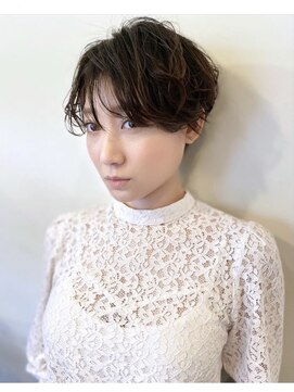 サンチャサロン(sancha salon) マッシュショート