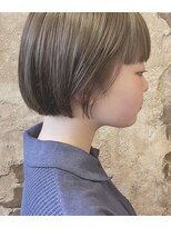 マギーヘア(magiy hair)&nbsp;ミニボブ抜け感カラー［magiyhair西部笑］