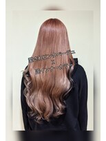 ニーナ ビューティーサロン(NINA Beauty Salon) ピンクベージュde逆インナーカラー#ダブルカラー