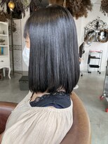 シェリ ヘアーアンドメイク(Cherie hair&make) 酸性ストレート、リンゴ幹細胞トリートメントでツヤツヤに♪
