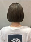 20代30代40代前下がりストレート大人ボブリップライン