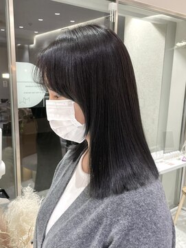 マイル 渋谷(mile) グレージュカラー/髪質改善/こなれハイトーン[渋谷駅]