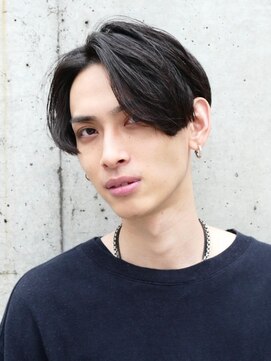 メンズヘアトーキョー 渋谷(MEN'S HAIR TOKYO) センターパート/トランクスヘア/黒髪