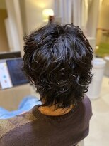 マシェリ(ma cherie)&nbsp;男子に人気のマッシュレイヤーを毛先中心のパーマで