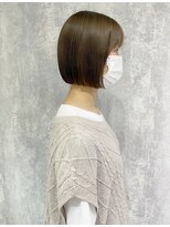 ジーナ 博多(Zina)&nbsp;ミニボブ/髪質改善/グレージュ