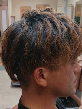 アポロカットステージ 相模大野店 アップバング/ツーブロックマッシュ<理容室>[メンズ/相模大野]