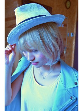 ベルシャンブル(belle chambre) #bellec hambre帽子アレンジイヤリングカラー★